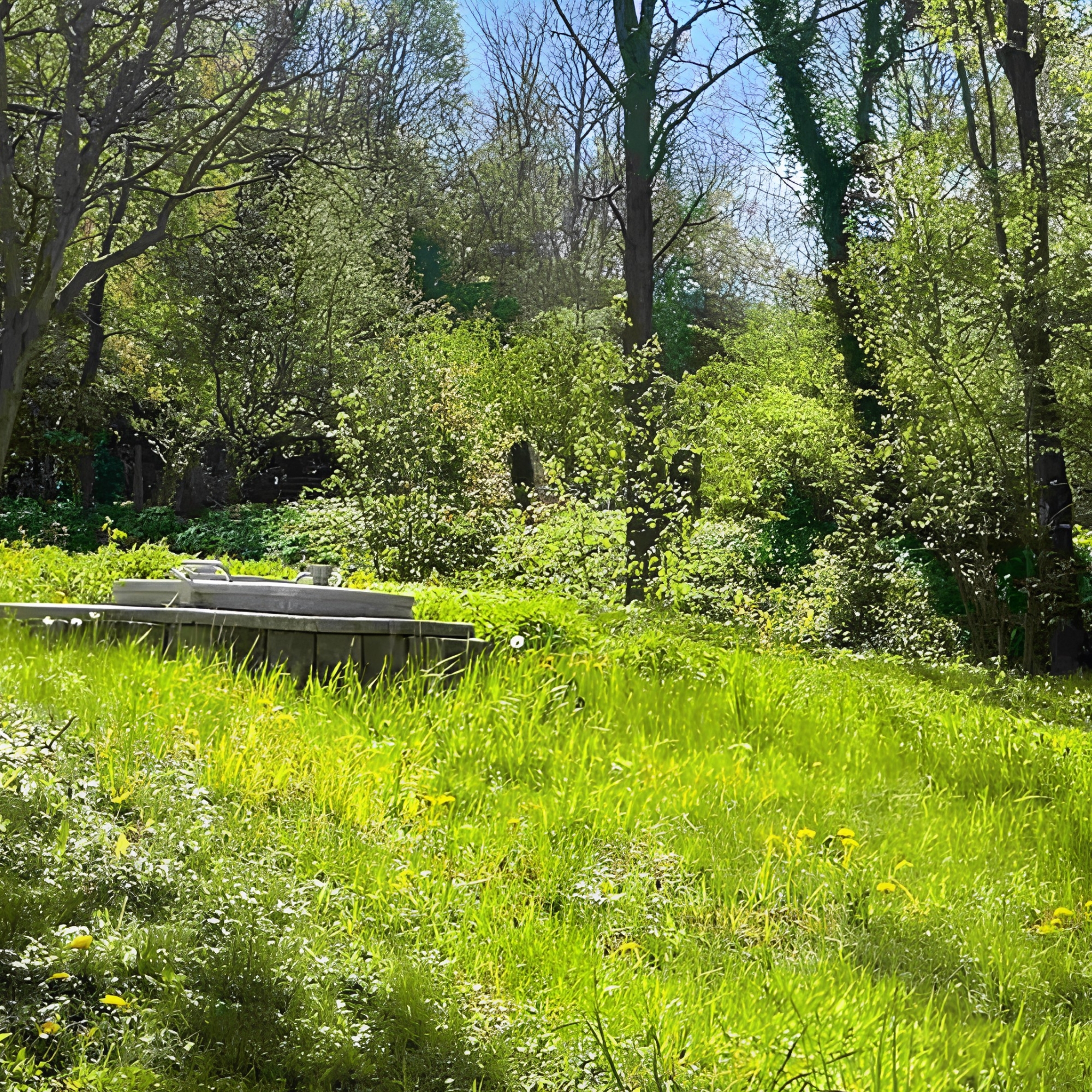 The artesian well at Vintre Møller, used to cut Geranium Gin.