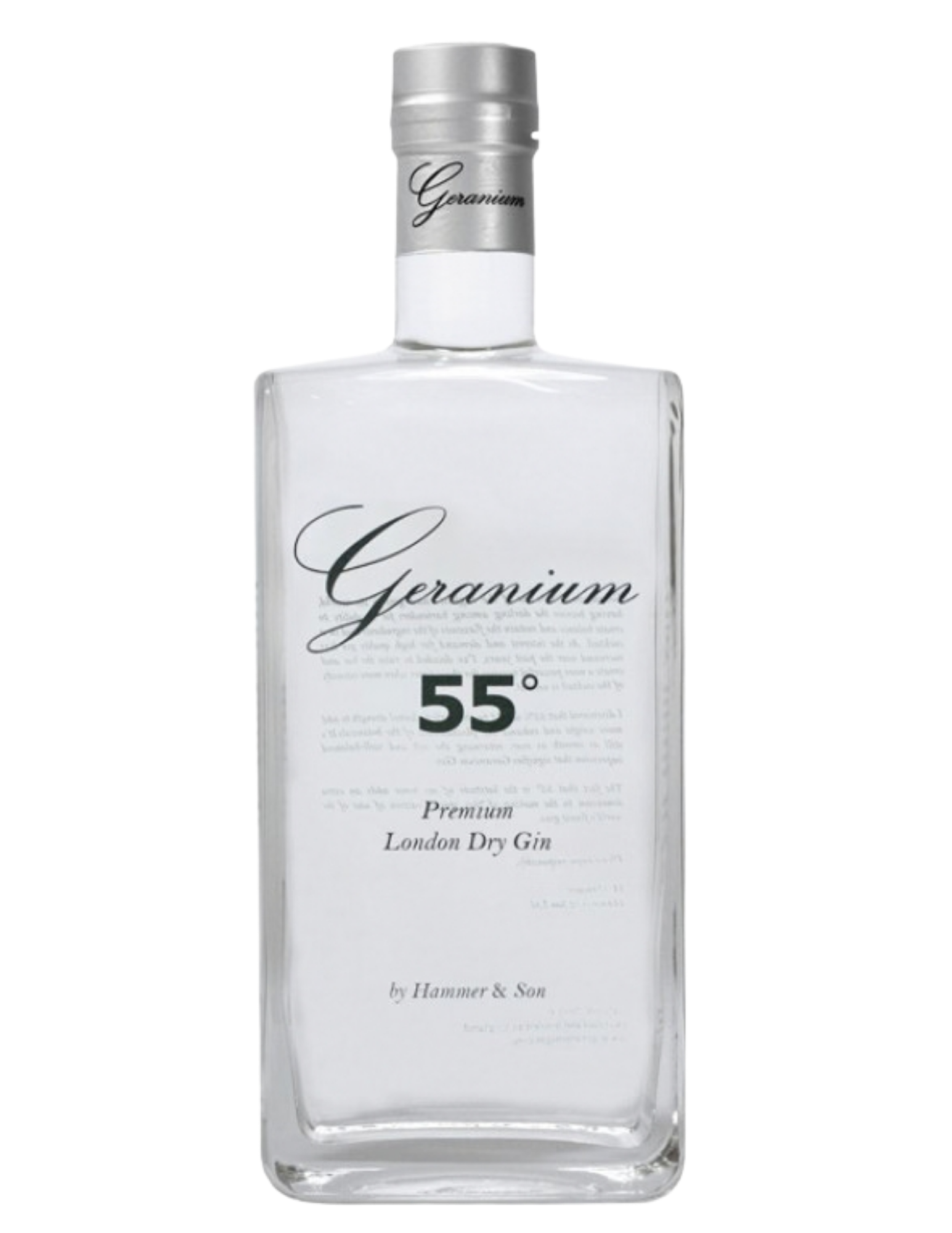 Geranium Gin 55° Navy Strength.